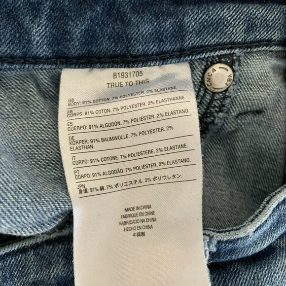 volcom brand jeans liberator legging ankle fit blue size 0 - Picture 9 of 11